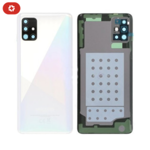 Vitre arrière samsung A51 A515F blanc - S+