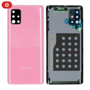 Vitre arrière samsung A51 A515F rose - S+