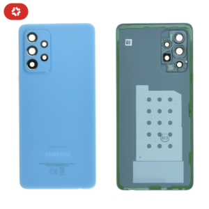 Vitre arrière samsung A52 A525F/A526B bleu - S+