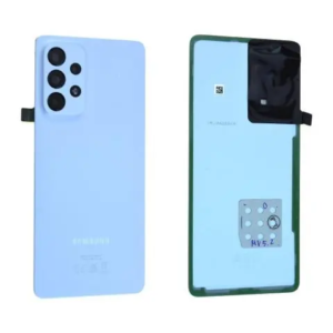 Vitre arrière samsung A53 5G A536B bleu - S+