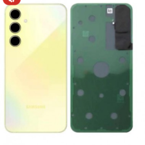 Vitre arrière samsung A55 5G A556B jaune - S+