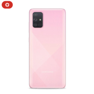 Vitre arrière samsung A71 A715F Rose - S+