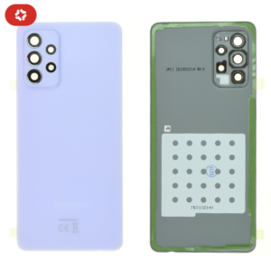 Vitre arrière samsung A72 A725F/A726B violet - S+